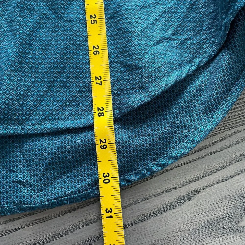 Robert Graham Mens L Classic Fit Geometric Pattern Paisley Cuff Long Sleeve - Picture 6 of 7